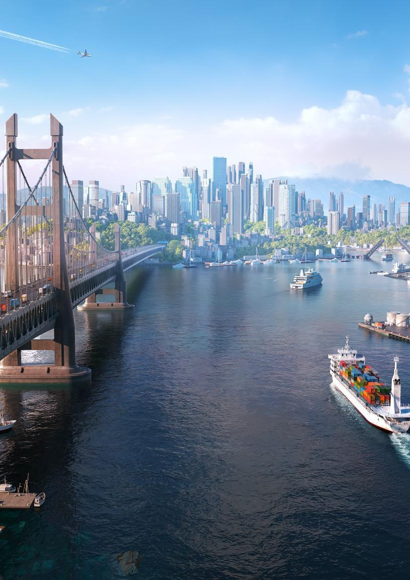 Cities: Skylines key art